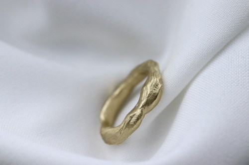 Shapeless Ring L Gold